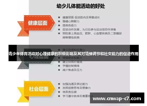 青少年体育活动对心理健康的积极影响及其对情绪调节和社交能力的促进作用 青少年体育活动对心理健康的积极影响及其对情绪调节和社交能力的促进作用